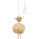 Trixie Sheep On An Elastic Band Plush Cat Toy with Bell, 20 cm