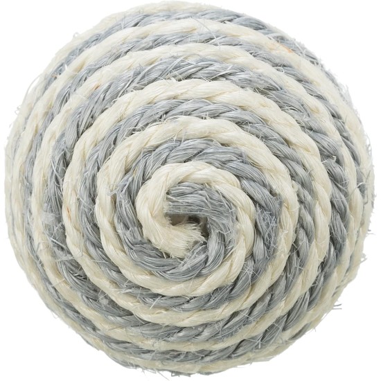 Trixie Sisal Ball, 6 cm, Pack of 4 Trixie Sisal Ball, 6 cm, Pack of 4
