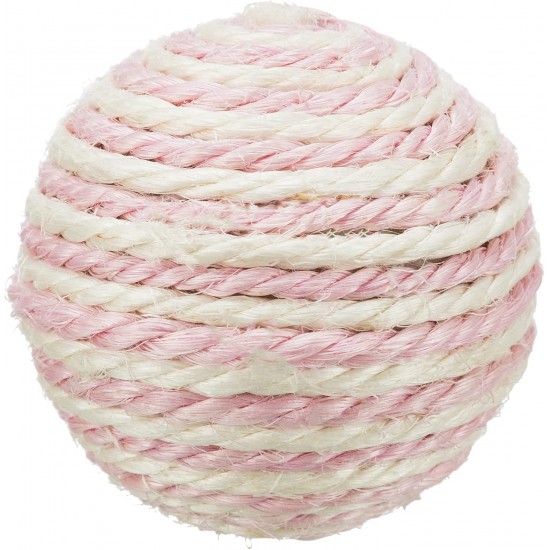 Trixie Sisal Ball, 6 cm, Pack of 4 Trixie Sisal Ball, 6 cm, Pack of 4