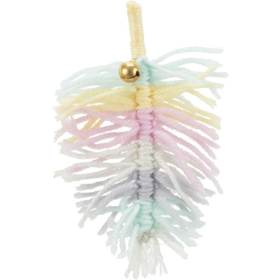 Trixie Soft Toy Cat Feather Polyester 14 cm Trixie Soft Toy Cat Feather Polyester 14 cm