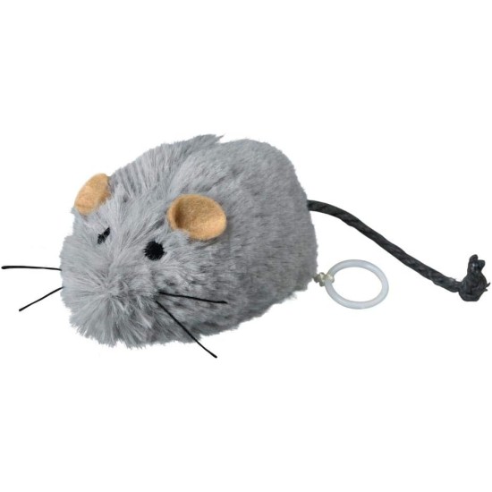 Trixie Wriggle Up MousToy for Cat, 8 cm, Pack of 4 Trixie Wriggle Up MousToy for Cat, 8 cm, Pack of 4
