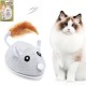 UGBO Interactive Cat Toy Electric Cat Toy Interactive Electronic Mouse with Feather Toy Mouse Intelligence Electric Mice Games Toy Mice for Small Large Cats UGBO Interactive Cat Toy Electric Cat Toy Interactive Electronic Mouse with Feather Toy Mouse Intelligence Electric Mice Games Toy Mice for Small Large Cats