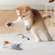 UGBO Interactive Cat Toy Electric Cat Toy Interactive Electronic Mouse with Feather Toy Mouse Intelligence Electric Mice Games Toy Mice for Small Large Cats UGBO Interactive Cat Toy Electric Cat Toy Interactive Electronic Mouse with Feather Toy Mouse Intelligence Electric Mice Games Toy Mice for Small Large Cats