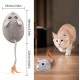 UGBO Interactive Cat Toy Electric Cat Toy Interactive Electronic Mouse with Feather Toy Mouse Intelligence Electric Mice Games Toy Mice for Small Large Cats UGBO Interactive Cat Toy Electric Cat Toy Interactive Electronic Mouse with Feather Toy Mouse Intelligence Electric Mice Games Toy Mice for Small Large Cats