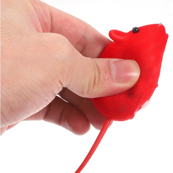 VILLCASE Cat Toy, Pack of 20 Cat Toy, Mice, Cat Toy, Squeaky Cat Mouse Toy, Artificial Vinyl Mice, Kitten Toy, Interactive Toy Mice for Cats VILLCASE Cat Toy, Pack of 20 Cat Toy, Mice, Cat Toy, Squeaky Cat Mouse Toy, Artificial Vinyl Mice, Kitten Toy, Interactive Toy Mice for Cats