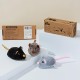 Vealind Cat Toy Electric Toy Mouse Cat Toy Mice Toy for Cat with Moving USB Rechargeable Interactive Toy Mouse (Black) Vealind Cat Toy Electric Toy Mouse Cat Toy Mice Toy for Cat with Moving USB Rechargeable Interactive Toy Mouse (Black)