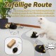 Vealind Cat Toy Electric Toy Mouse Cat Toy Mice Toy for Cat with Moving USB Rechargeable Interactive Toy Mouse (Black) Vealind Cat Toy Electric Toy Mouse Cat Toy Mice Toy for Cat with Moving USB Rechargeable Interactive Toy Mouse (Black)