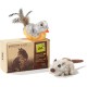 Vealind Electronic Toy for Cats Interactive Cat Toy Bird Mouse with Sound Pack of 2 Vealind Electronic Toy for Cats Interactive Cat Toy Bird Mouse with Sound Pack of 2