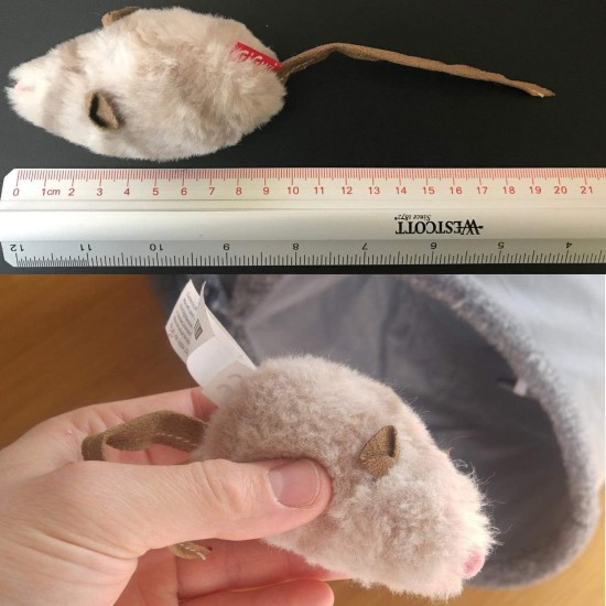 Vealind Electronic Toy for Cats Interactive Cat Toy Bird Mouse with Sound Pack of 2 Vealind Electronic Toy for Cats Interactive Cat Toy Bird Mouse with Sound Pack of 2