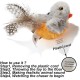 Vealind Electronic Toy for Cats Interactive Cat Toy Bird Mouse with Sound Pack of 2 Vealind Electronic Toy for Cats Interactive Cat Toy Bird Mouse with Sound Pack of 2