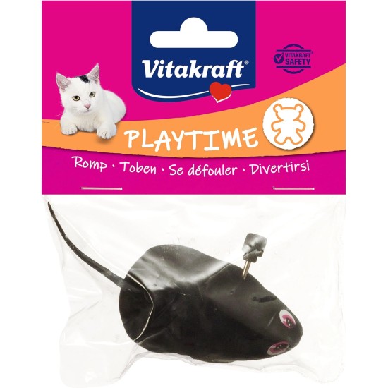 Vitakraft Wind Up Mouse Cat Toy Wind Up Mouse Interactive Toy for Cats Awakens Natural Hunting Instinct (1 Piece) Vitakraft Wind Up Mouse Cat Toy Wind Up Mouse Interactive Toy for Cats Awakens Natural Hunting Instinct (1 Piece)
