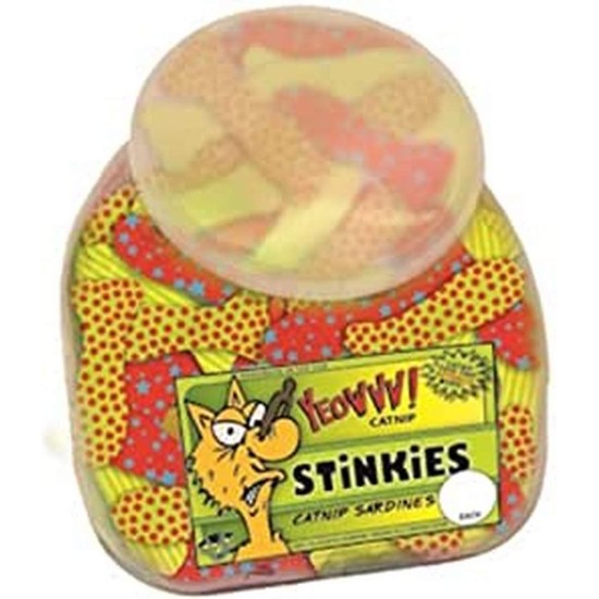 YEOWWW Fishbowl of Stinkies with Catnip Cat Toy YEOWWW Fishbowl of Stinkies with Catnip Cat Toy