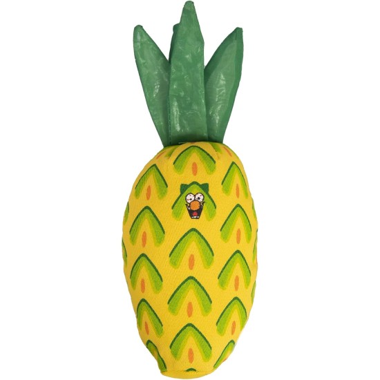 YEOWWW! Pineapple Catnip Toy for Cats, Yellow, 7 Inch, Fits All Breed Sizes YEOWWW! Pineapple Catnip Toy for Cats, Yellow, 7 Inch, Fits All Breed Sizes