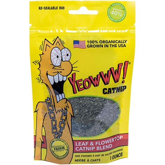 Yeowww 63010 Catnip bag, 28.35g Yeowww 63010 Catnip bag, 28.35g