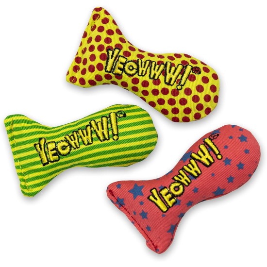 Yeowww! Cat Toy Stinkies Sardines - 1 Pack Yeowww! Cat Toy Stinkies Sardines - 1 Pack