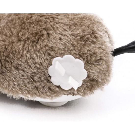 Yjemle Brown Furry Mice Cat Toys Wind Up Realistic Mouse Toy Funny Movement Cat and Animals Interactive Play Mouse for Kittens Mice Animals Yjemle Brown Furry Mice Cat Toys Wind Up Realistic Mouse Toy Funny Movement Cat and Animals Interactive Play Mouse for Kittens Mice Animals