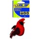 Zen-Kat Feathered Kitty Wobbler rood Zen-Kat Feathered Kitty Wobbler rood