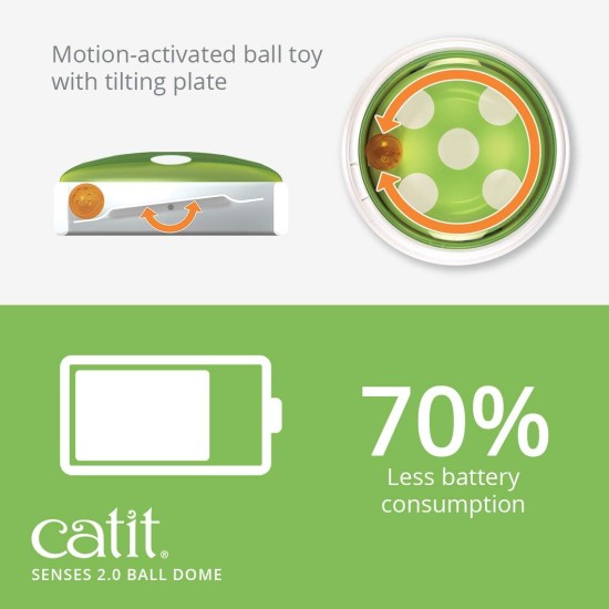 catit Ball Dome Interactive Cat Toy with Ball catit Ball Dome Interactive Cat Toy with Ball