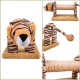 ne&no® Plush Scratching Roll for Cats, Cat Toy, Scratching Post, Small, Non-Slip, Scratching Toy, Cat Game (Mouse)