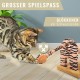 ne&no® Plush Scratching Roll for Cats, Cat Toy, Scratching Post, Small, Non-Slip, Scratching Toy, Cat Game (Mouse)