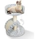 ne&no® Plush Scratching Roll for Cats, Cat Toy, Scratching Post, Small, Non-Slip, Scratching Toy, Cat Game (Mouse)