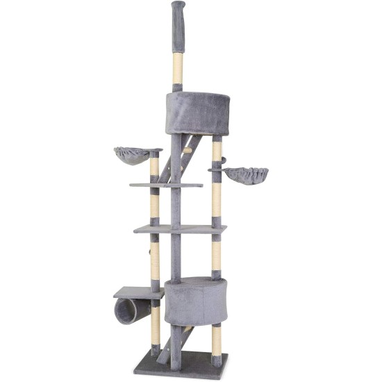 Cat Scratching Post, scratching post for Cats, Ceiling Height (Adjustable with Ceiling Clamp) 240-260 cm Cat Scratching Post, scratching post for Cats, Ceiling Height (Adjustable with Ceiling Clamp) 240-260 cm