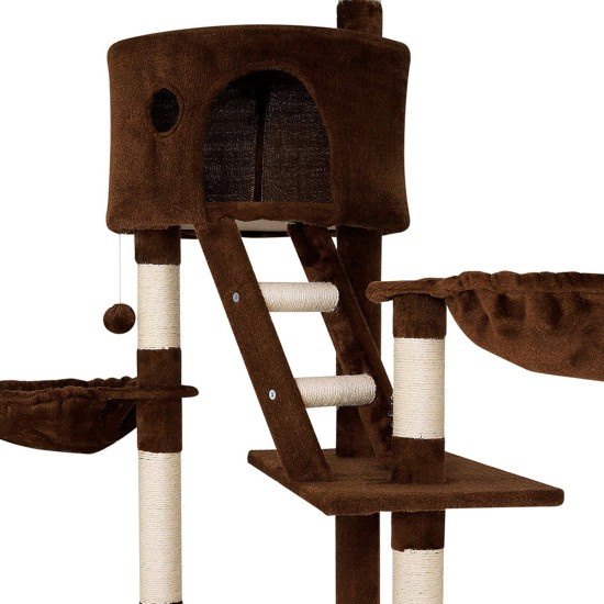 Cat Scratching Post, scratching post for Cats, Ceiling Height (Adjustable with Ceiling Clamp) 240-260 cm Cat Scratching Post, scratching post for Cats, Ceiling Height (Adjustable with Ceiling Clamp) 240-260 cm