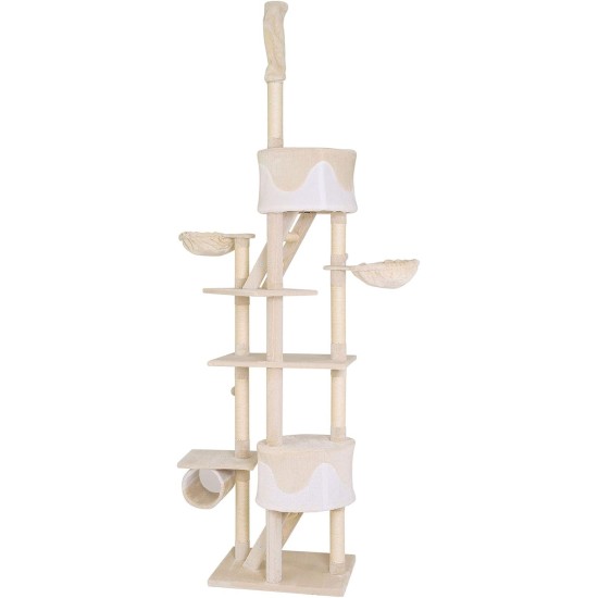 Cat Scratching Post, scratching post for Cats, Ceiling Height (Adjustable with Ceiling Clamp) 240-260 cm Cat Scratching Post, scratching post for Cats, Ceiling Height (Adjustable with Ceiling Clamp) 240-260 cm