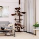 Cat Scratching Post, scratching post for Cats, Ceiling Height (Adjustable with Ceiling Clamp) 240-260 cm Cat Scratching Post, scratching post for Cats, Ceiling Height (Adjustable with Ceiling Clamp) 240-260 cm