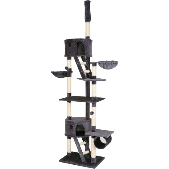 Cat Scratching Post, scratching post for Cats, Ceiling Height (Adjustable with Ceiling Clamp) 240-260 cm Cat Scratching Post, scratching post for Cats, Ceiling Height (Adjustable with Ceiling Clamp) 240-260 cm
