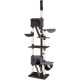 Cat Scratching Post, scratching post for Cats, Ceiling Height (Adjustable with Ceiling Clamp) 240-260 cm Cat Scratching Post, scratching post for Cats, Ceiling Height (Adjustable with Ceiling Clamp) 240-260 cm