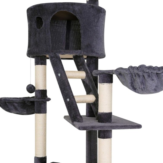 Cat Scratching Post, scratching post for Cats, Ceiling Height (Adjustable with Ceiling Clamp) 240-260 cm Cat Scratching Post, scratching post for Cats, Ceiling Height (Adjustable with Ceiling Clamp) 240-260 cm