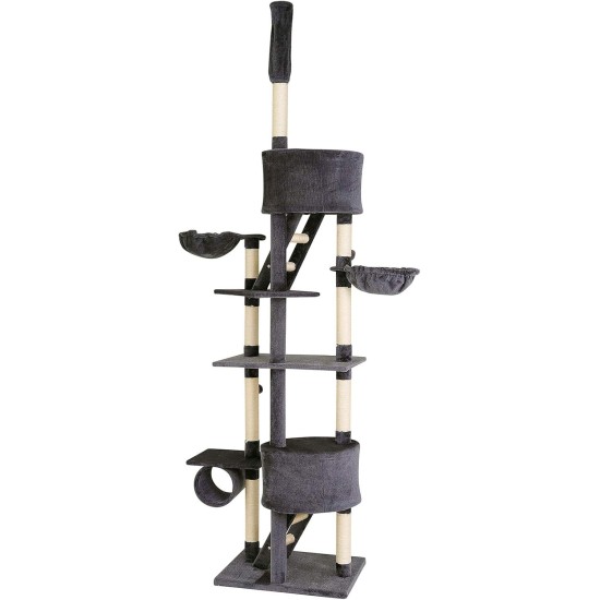 Cat Scratching Post, scratching post for Cats, Ceiling Height (Adjustable with Ceiling Clamp) 240-260 cm Cat Scratching Post, scratching post for Cats, Ceiling Height (Adjustable with Ceiling Clamp) 240-260 cm