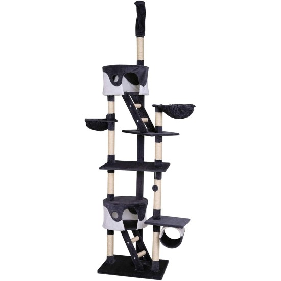 Cat Scratching Post, scratching post for Cats, Ceiling Height (Adjustable with Ceiling Clamp) 240-260 cm Cat Scratching Post, scratching post for Cats, Ceiling Height (Adjustable with Ceiling Clamp) 240-260 cm
