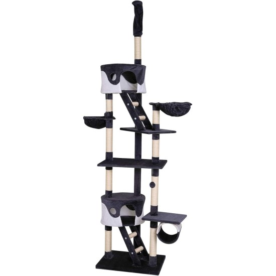 Cat Scratching Post, scratching post for Cats, Ceiling Height (Adjustable with Ceiling Clamp) 240-260 cm Cat Scratching Post, scratching post for Cats, Ceiling Height (Adjustable with Ceiling Clamp) 240-260 cm