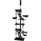 Cat Scratching Post, scratching post for Cats, Ceiling Height (Adjustable with Ceiling Clamp) 240-260 cm Cat Scratching Post, scratching post for Cats, Ceiling Height (Adjustable with Ceiling Clamp) 240-260 cm