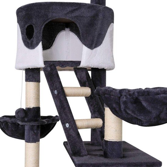 Cat Scratching Post, scratching post for Cats, Ceiling Height (Adjustable with Ceiling Clamp) 240-260 cm Cat Scratching Post, scratching post for Cats, Ceiling Height (Adjustable with Ceiling Clamp) 240-260 cm
