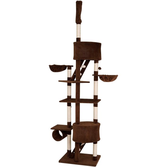 Cat Scratching Post, scratching post for Cats, Ceiling Height (Adjustable with Ceiling Clamp) 240-260 cm Cat Scratching Post, scratching post for Cats, Ceiling Height (Adjustable with Ceiling Clamp) 240-260 cm