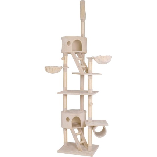 Cat Scratching Post, scratching post for Cats, Ceiling Height (Adjustable with Ceiling Clamp) 240-260 cm Cat Scratching Post, scratching post for Cats, Ceiling Height (Adjustable with Ceiling Clamp) 240-260 cm