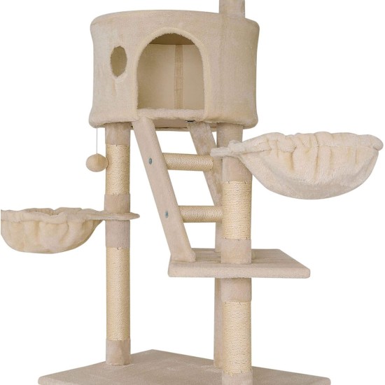 Cat Scratching Post, scratching post for Cats, Ceiling Height (Adjustable with Ceiling Clamp) 240-260 cm Cat Scratching Post, scratching post for Cats, Ceiling Height (Adjustable with Ceiling Clamp) 240-260 cm