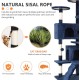FDW Cat Scratching Tree, Height 139 cm, Play Tower for Cats with 2 Caves, 3 Platforms, 2 Sisal Balls, Climbing Tree, Multiple Levels, Ideal for 3-4 Cats, Grey/Pink FDW Cat Scratching Tree, Height 139 cm, Play Tower for Cats with 2 Caves, 3 Platforms, 2 Sisal Balls, Climbing Tree, Multiple Levels, Ideal for 3-4 Cats, Grey/Pink
