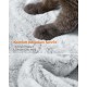 Feandrea Large Cat Scratching Post with Soft Cover for Large Cats Ombre Brown White PCT162M01 Feandrea Large Cat Scratching Post with Soft Cover for Large Cats Ombre Brown White PCT162M01