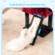 Hey-brother MPJ007SW Cat Scratching Post, 108 cm Indoor Cat Tree, Multi-Tier Cat Scratching Post for Kittens, with Scratching Posts, Ramp, Baskets, Spacious Cat Hole and Hanging Pompom Toy, Light Grey Hey-brother MPJ007SW Cat Scratching Post, 108 cm Indoor Cat Tree, Multi-Tier Cat Scratching Post for Kittens, with Scratching Posts, Ramp, Baskets, Spacious Cat Hole and Hanging Pompom Toy, Light Grey