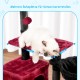 Hey-brother MPJ007SW Cat Scratching Post, 108 cm Indoor Cat Tree, Multi-Tier Cat Scratching Post for Kittens, with Scratching Posts, Ramp, Baskets, Spacious Cat Hole and Hanging Pompom Toy, Light Grey Hey-brother MPJ007SW Cat Scratching Post, 108 cm Indoor Cat Tree, Multi-Tier Cat Scratching Post for Kittens, with Scratching Posts, Ramp, Baskets, Spacious Cat Hole and Hanging Pompom Toy, Light Grey