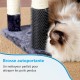 Hey-brother MPJ035-MG Cat Scratching Post, 188 cm XXL Climbing Tree with 2 Large Platforms, 3 Caves, 2 Baskets, Plush Balls and Sisal Scratching Posts, Multi-Level Cat Scratching Post, Smoke Grey