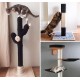 Homewit Sisal Rope for Scratching Post, Sisal Rope 8 mm (25 Metres), Sisal Rope for Cats, Natural Sisal Rope, Suitable for Garden Decoration, Cat Tree - (Black)