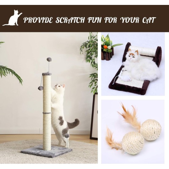 Homewit Sisal Rope for Scratching Post, Sisal Rope 8 mm (25 Metres), Sisal Rope for Cats, Natural Sisal Rope, Suitable for Garden Decoration, Cat Tree - (Black) Homewit Sisal Rope for Scratching Post, Sisal Rope 8 mm (25 Metres), Sisal Rope for Cats, Natural Sisal Rope, Suitable for Garden Decoration, Cat Tree - (Black)
