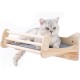 MIUZMORE Pine Cat Wall Shelves, Set of 5 Cat Wall Furniture, Cat Scratching Post with 3 Levels, Cat Perch, Cat House and Cat House, 4 Cat Toys - Cat Shelves for Wall MIUZMORE Pine Cat Wall Shelves, Set of 5 Cat Wall Furniture, Cat Scratching Post with 3 Levels, Cat Perch, Cat House and Cat House, 4 Cat Toys - Cat Shelves for Wall
