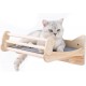 MIUZMORE Pine Cat Wall Shelves, Set of 5 Cat Wall Furniture, Cat Scratching Post with 3 Levels, Cat Perch, Cat House and Cat House, 4 Cat Toys - Cat Shelves for Wall MIUZMORE Pine Cat Wall Shelves, Set of 5 Cat Wall Furniture, Cat Scratching Post with 3 Levels, Cat Perch, Cat House and Cat House, 4 Cat Toys - Cat Shelves for Wall