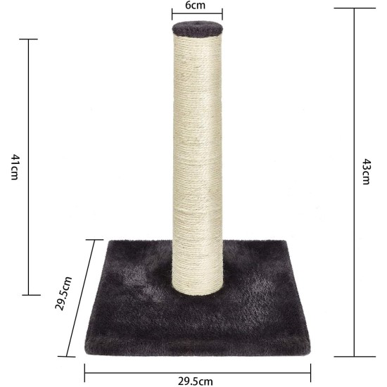 Meerveil Cat Tree, 145 cm High, Large Cat Scratching Post, Multi-Level Sturdy Cat Climbing Tower with Padded Plush Perches, Play Towers, Cat Climbing Tower, Toy for Cat Activities, Light Grey Meerveil Cat Tree, 145 cm High, Large Cat Scratching Post, Multi-Level Sturdy Cat Climbing Tower with Padded Plush Perches, Play Towers, Cat Climbing Tower, Toy for Cat Activities, Light Grey